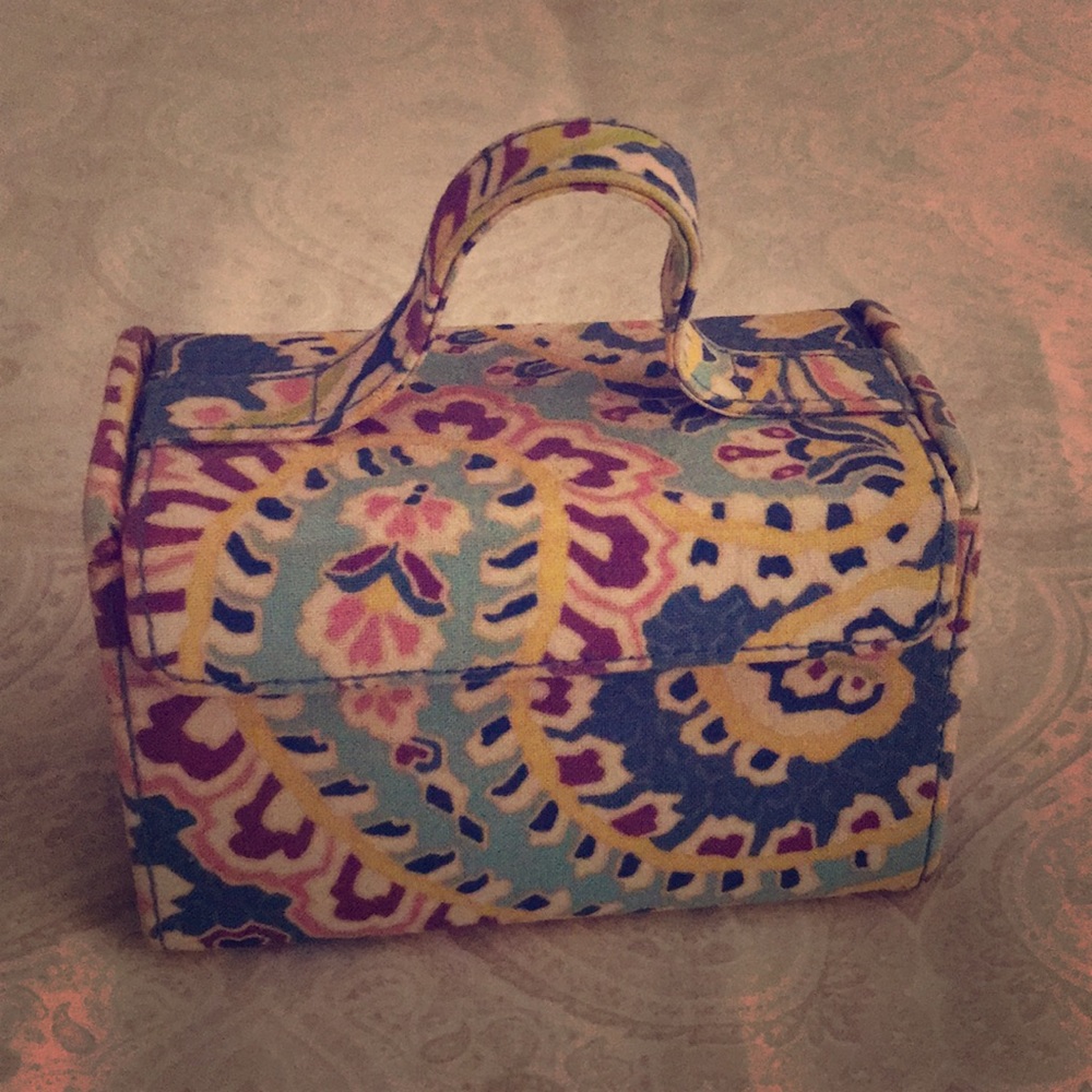 Vera Bradley jewelry box Capri Blue